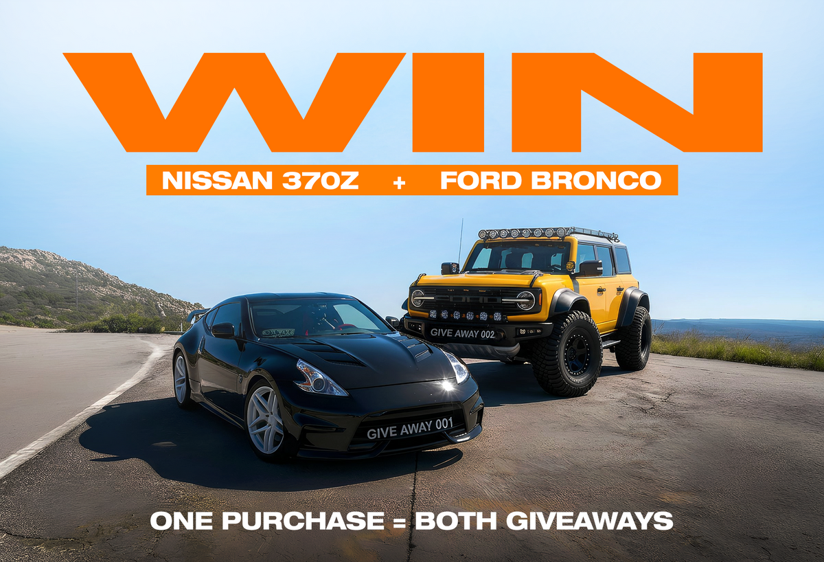 Win This Nissan 370Z & Ford Bronco
