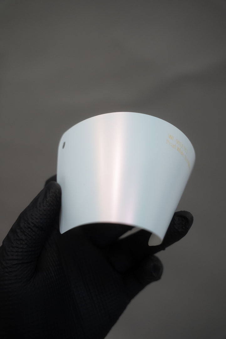 PET Pearl White Blue (Matte)