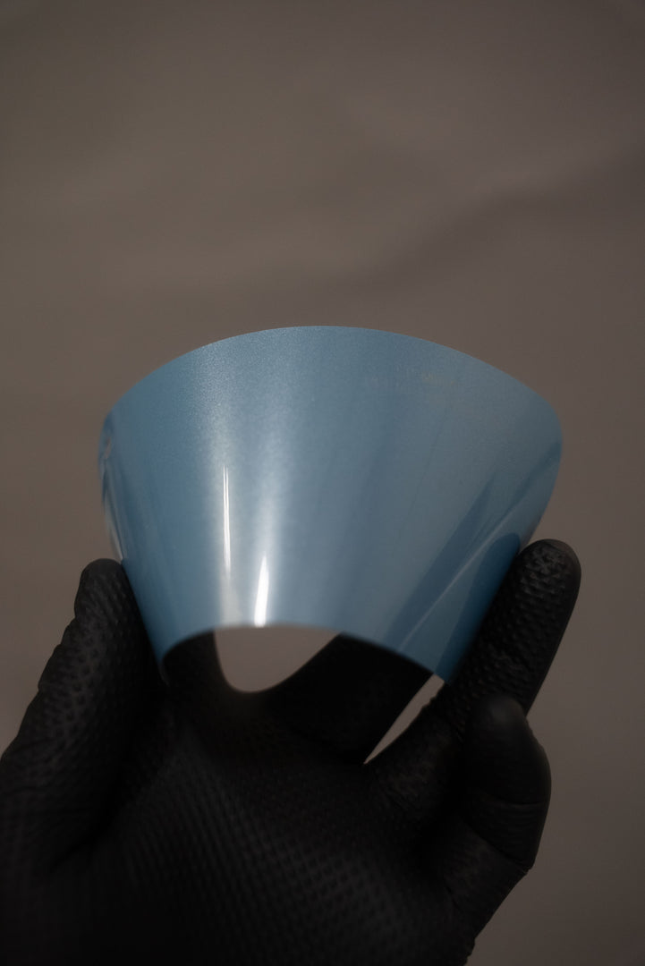 PET Ice Crystal Blue