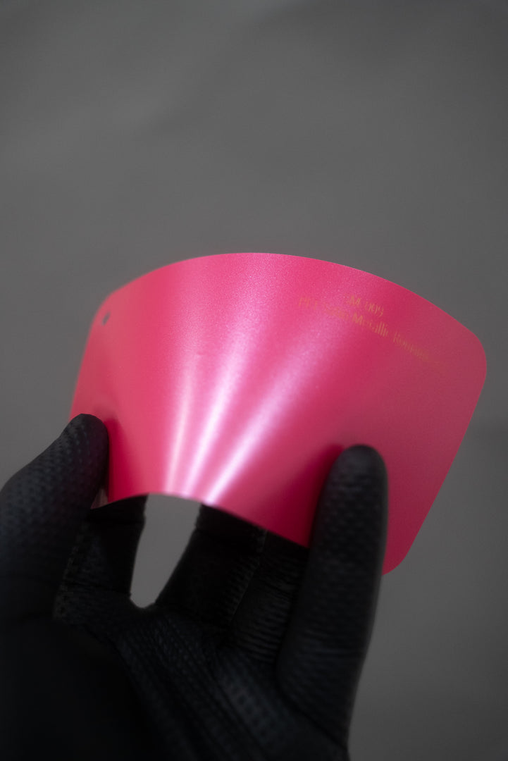 PET Satin Metallic Romantic Pink