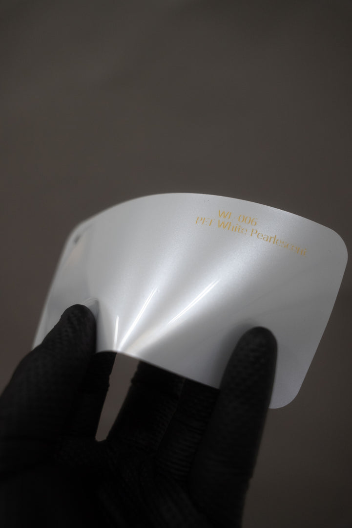 PET White Pearlescent