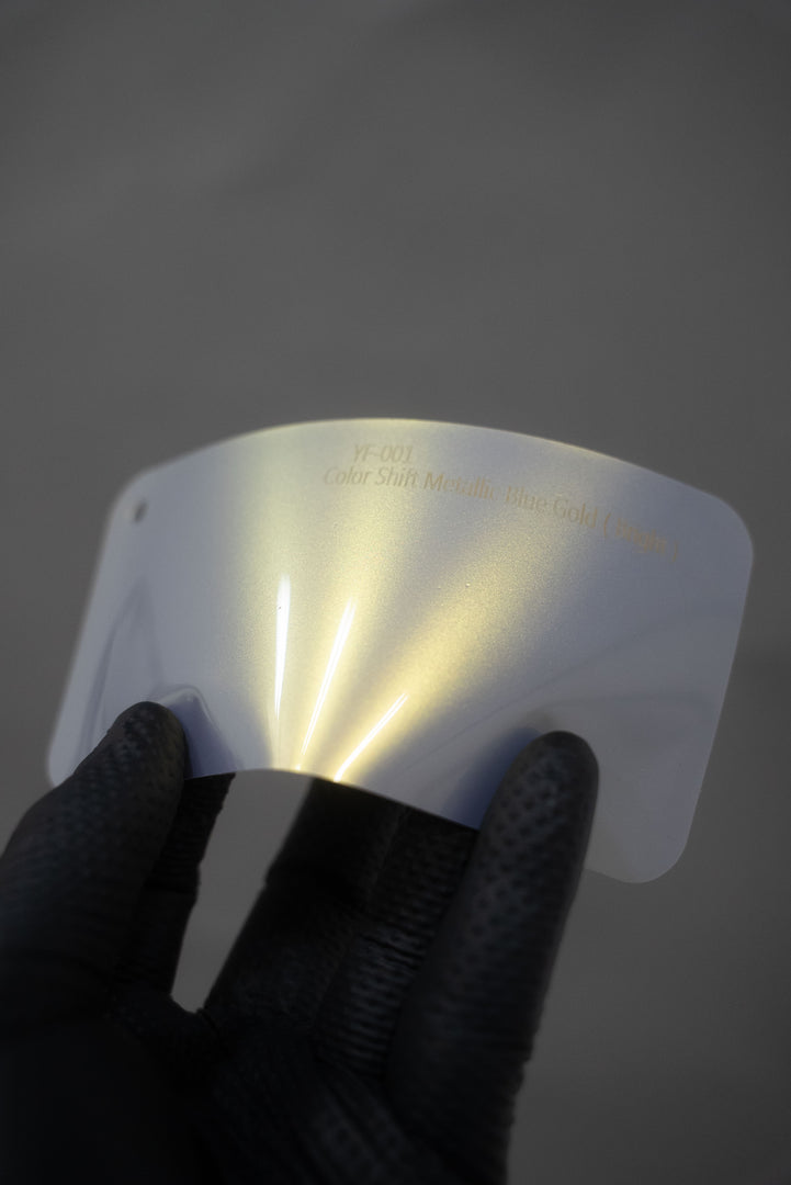 PET Color Shift Metallic Blue Gold (Bright)