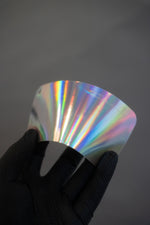 Load image into Gallery viewer, PET Plated Laser Silver Rainbow
