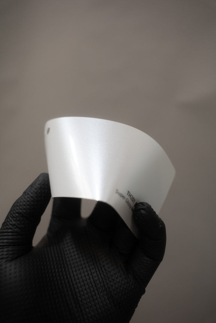 Super Glossy Metal Ivory White Colored PPF