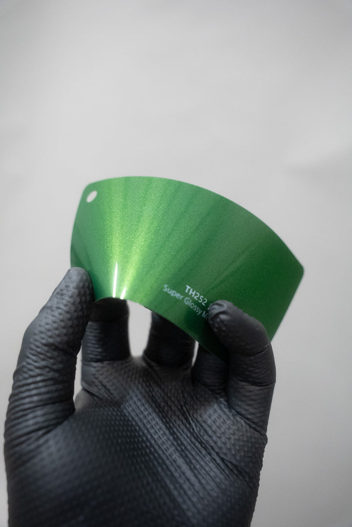 Super Glossy Metal Mamba Green Colored PPF