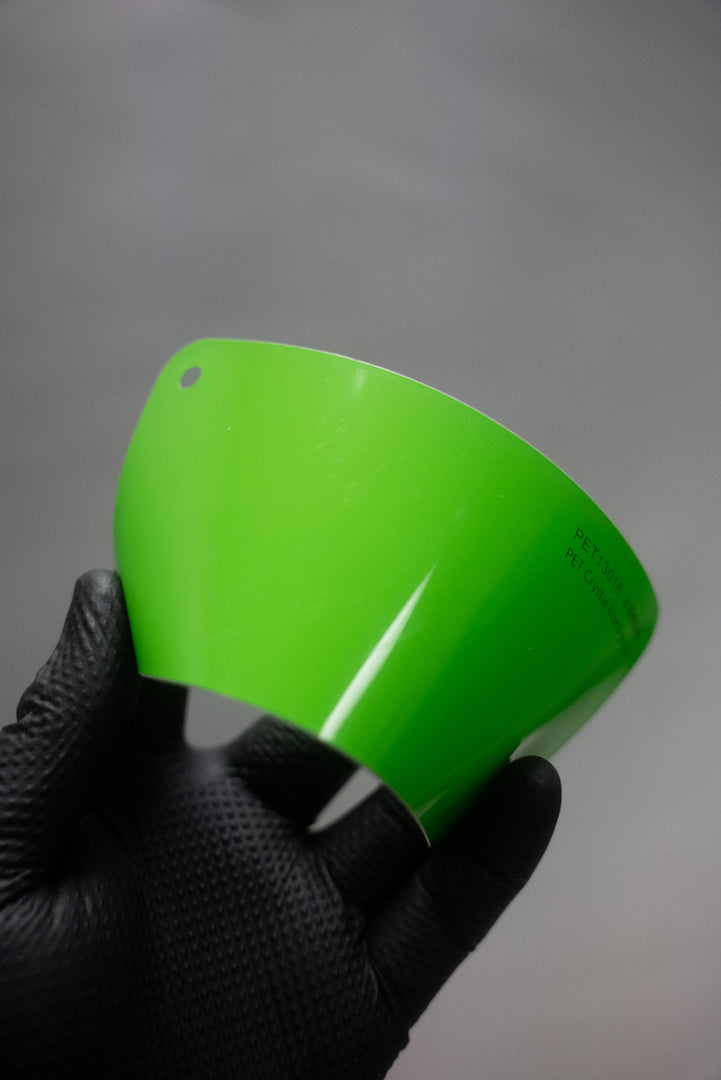 PET Crystal Lizard Green