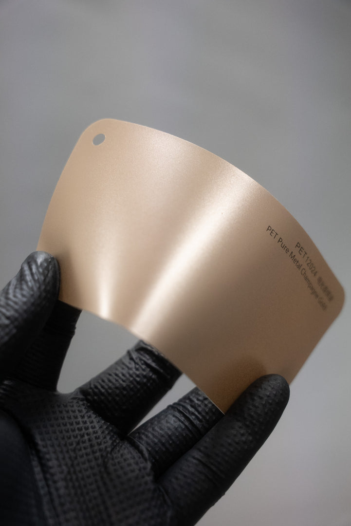 PET Pure Metal Champagne Gold
