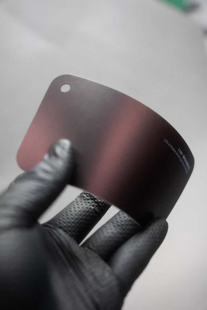 PET Ultra Matte Midnight Red Metallic