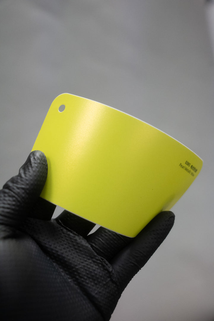 PET Pearl Metallic Yellow