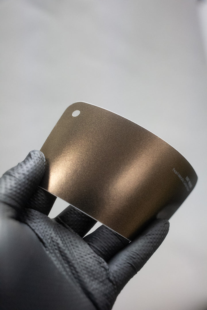 PET Pearl Metallic Golden Brown