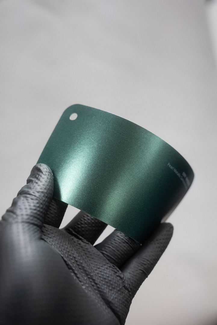 PET Pearl Metallic Gemstone Green
