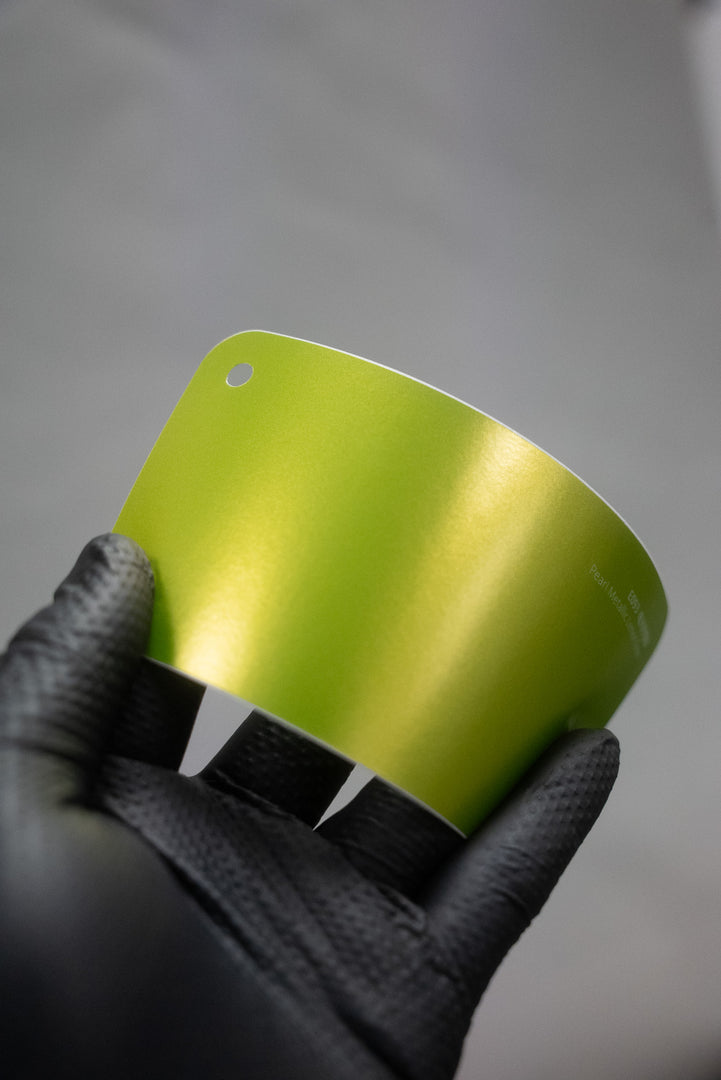 PET Pearl Metallic Lemon Green