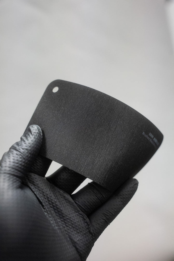 PET Brushed Black Metallic