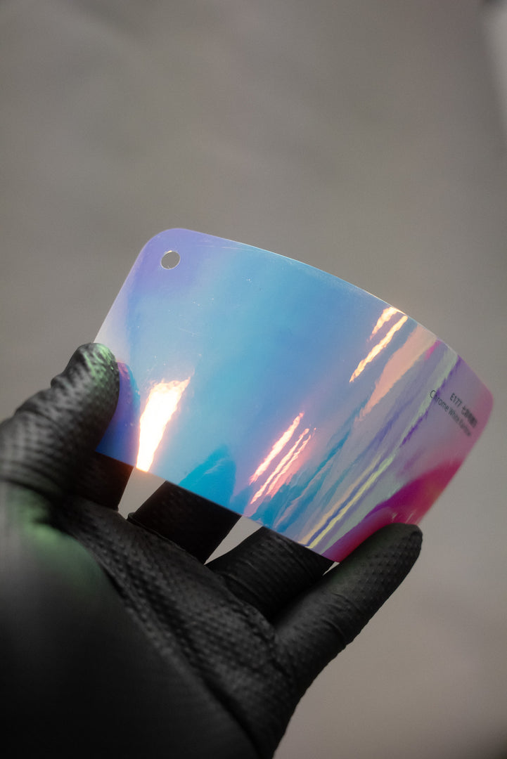 PET Chrome White Rainbow