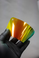 Load image into Gallery viewer, PET Chrome Gold Green Rainbow

