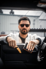 Load image into Gallery viewer, Walter Leather Bomber Jacket
