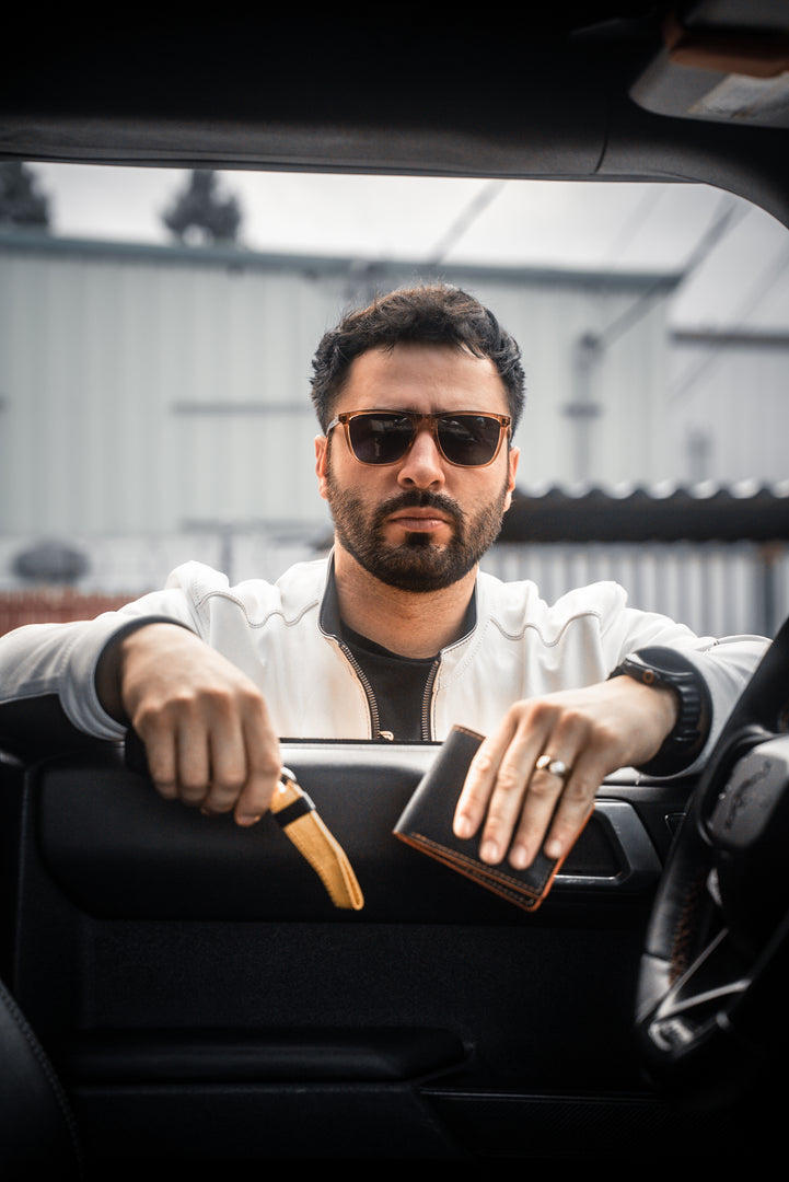 Walter Leather Bomber Jacket