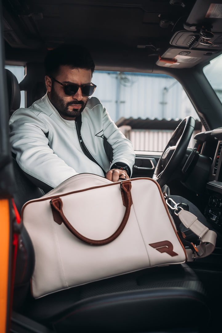 Walter Leather Carrier Bag