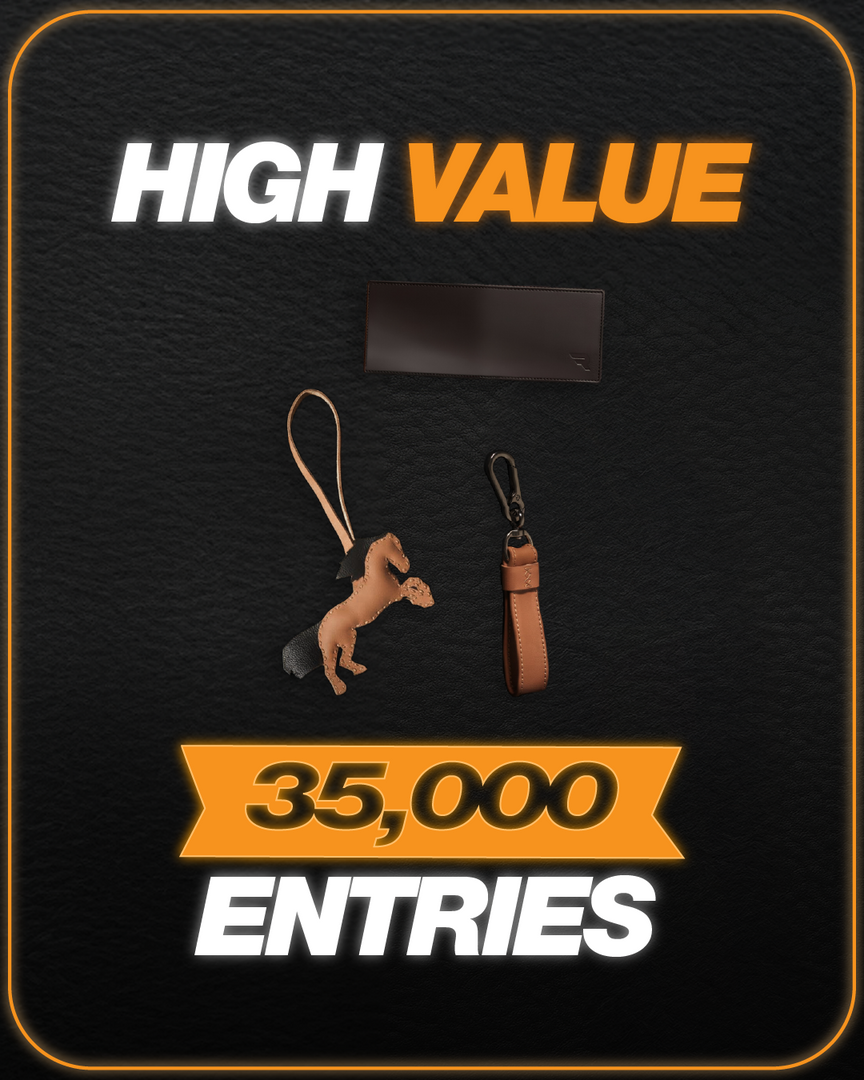 Limited Supply Wallet + Keychain + Horse Charm