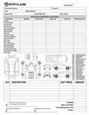 Client Intake Forms 500 Pieces